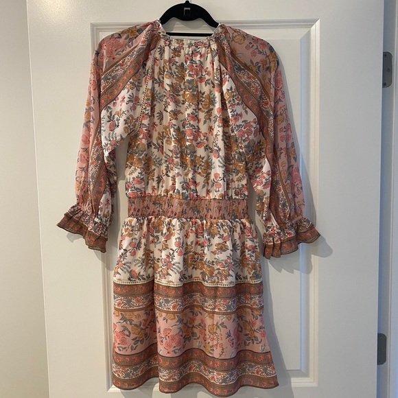 NWT Love the Label for Anthropologie floral dress - Picture 2 of 6